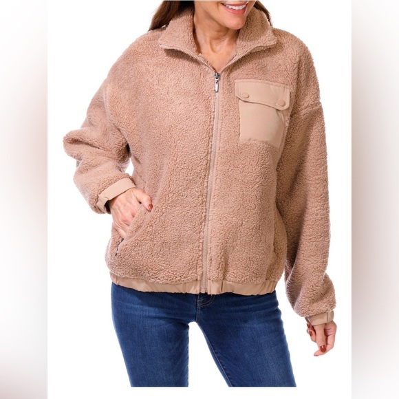 Jessica Simpson Jackets & Blazers - Jessica Simpson Sherpa jacket size L